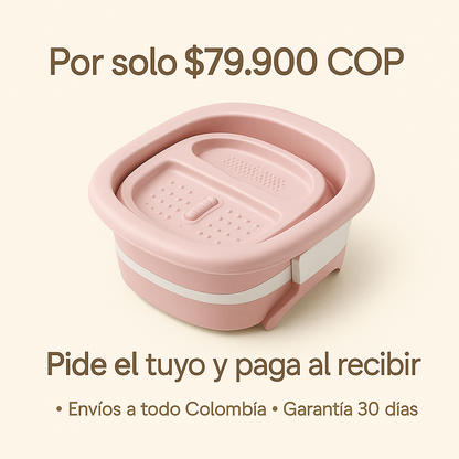 Despídete del cansancio con tu spa en casa - LAVA PIES.