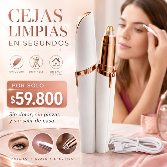 DEPILADORA DE CEJAS ELECTRONICO PORTATIL