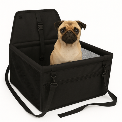 Tu perro seguro y cómodo en el carro - BOLSO DE MASCOTAS PARA CARRO.