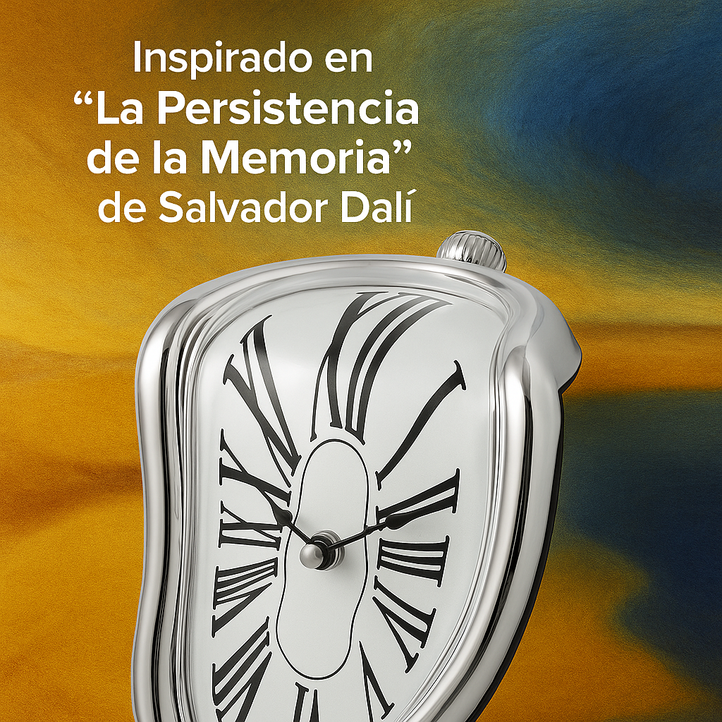 El reloj que desafía el tiempo y la lógica - RELOJ DERRETIDO