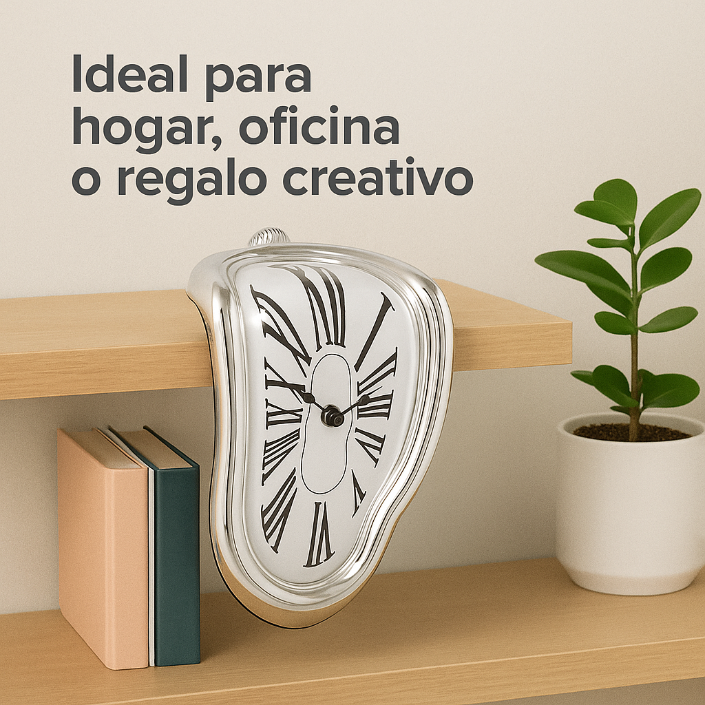 El reloj que desafía el tiempo y la lógica - RELOJ DERRETIDO