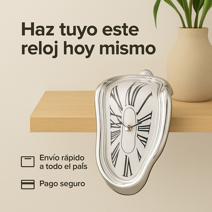 El reloj que desafía el tiempo y la lógica - RELOJ DERRETIDO