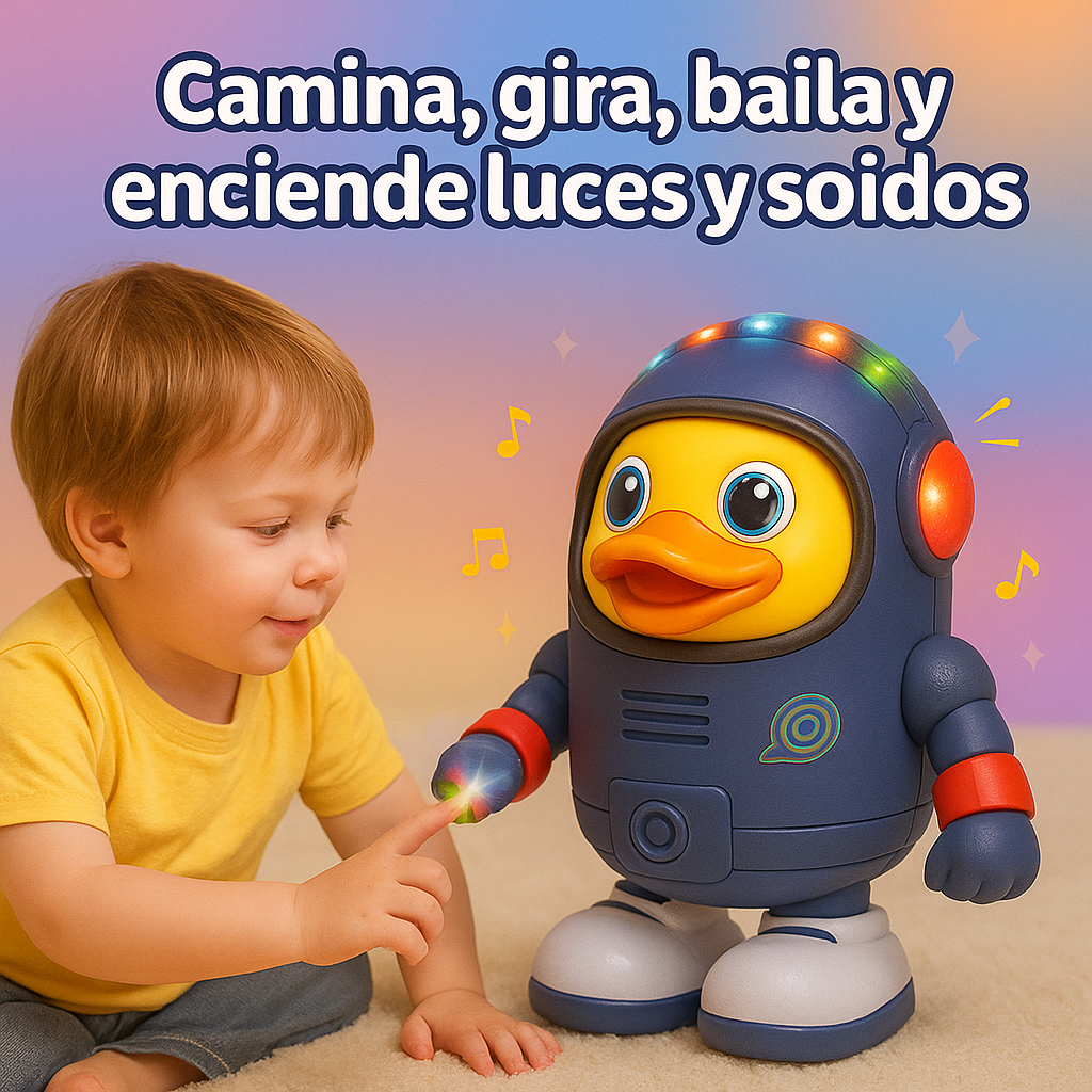 Estimula coordinación, audición y memoria desde los primeros años - PATO BAILARIN