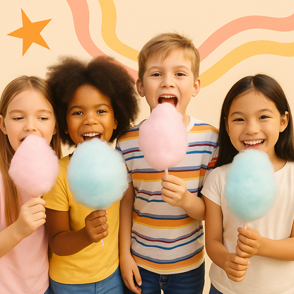 Dulces recuerdos, grandes sonrisas: crea tu propio algodón en casa