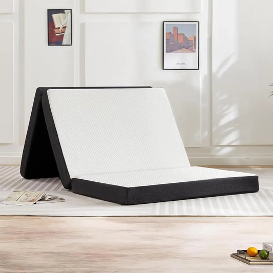 Colchón Plegable De Espuma Viscoelástica Para Viajes