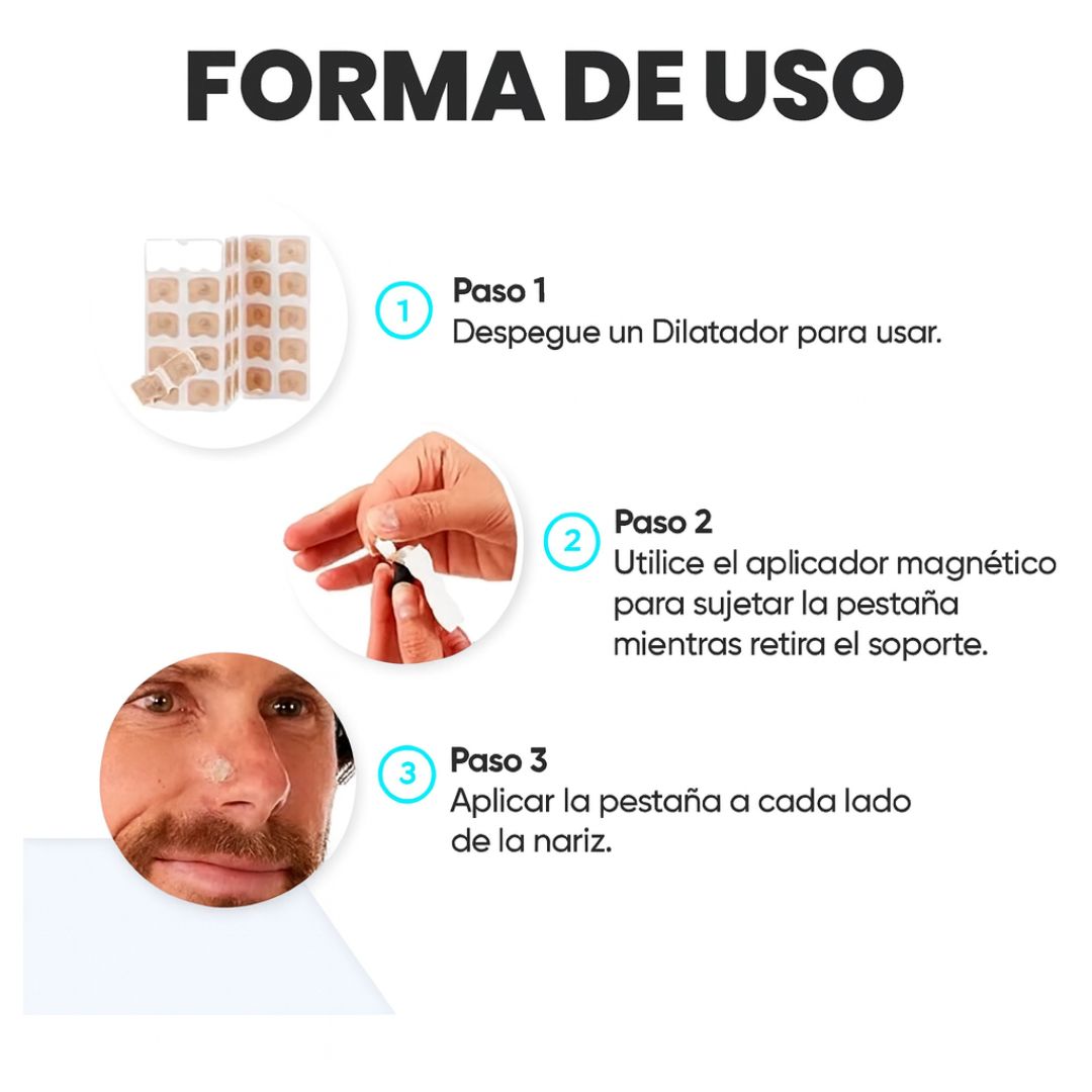 Kit Dilatador Nasal Antirronquidos
