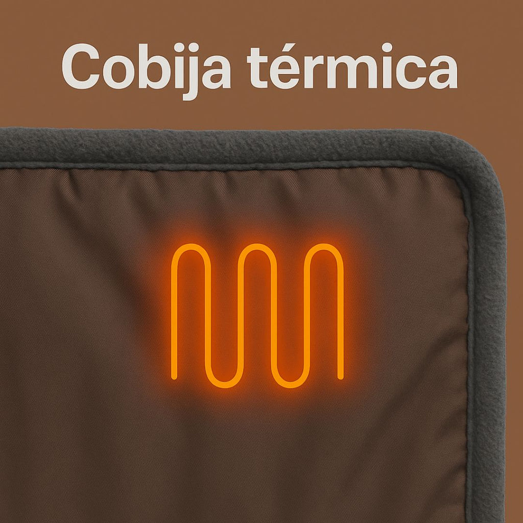 Calor inmediato en segundos - MANTA TERMICA