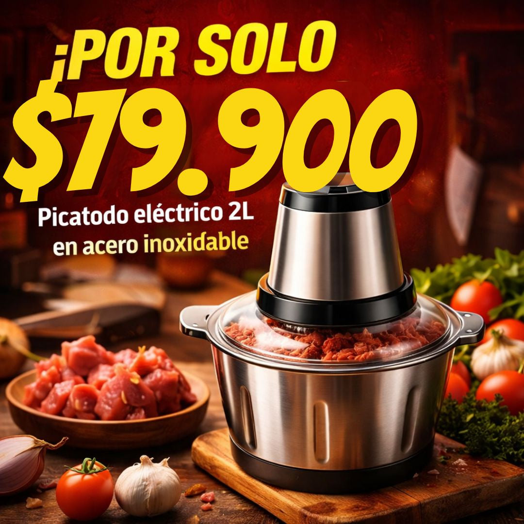 Diseñado para facilitarte la vida en la cocina desde el primer uso - Picador Electrico