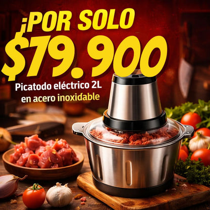 Diseñado para facilitarte la vida en la cocina desde el primer uso - Picador Electrico