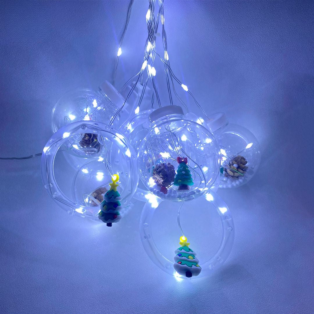 Convierte tu casa en un rincón mágico esta Navidad - CORTINA INTERCALADA NAVIDAD.