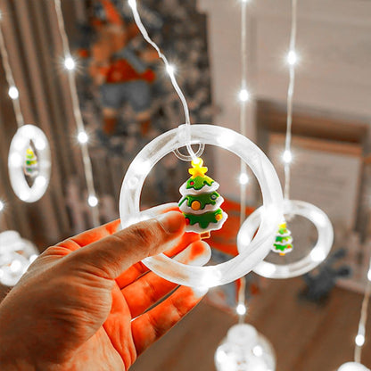 Convierte tu casa en un rincón mágico esta Navidad - CORTINA INTERCALADA NAVIDAD