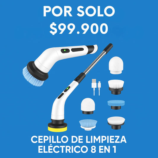 Adiós suciedad difícil, hola brillo inmediato - LIMPIADOR ELECTRICO