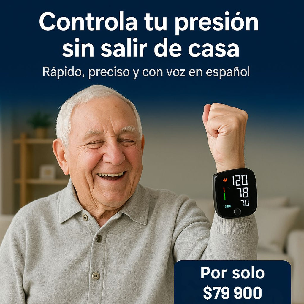 Controla tu presión en segundos, sin salir de casa.- TENSIOMETRO